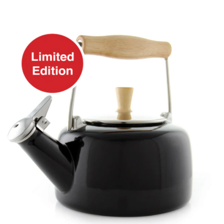 Sven Teakettle with Natural Wooden Handle & Knob by Chantal