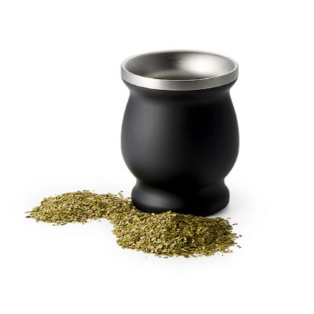 Calabash Mate Metal Gourd