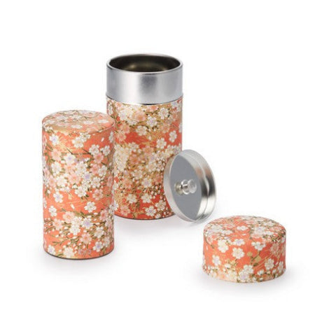 Kazuko 5.3oz Japanese Tea Storage Tin