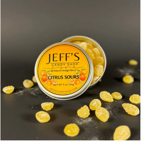 Citrus Sours Candy Drops by Jeff's Candy Shop
