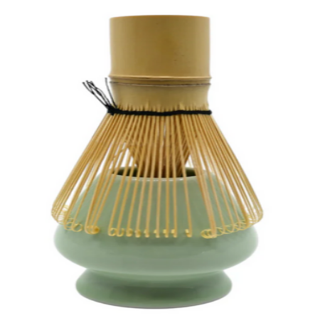 Matcha Whisk Stand 3"H Porcelain Celadon Green by Urban Tokyo