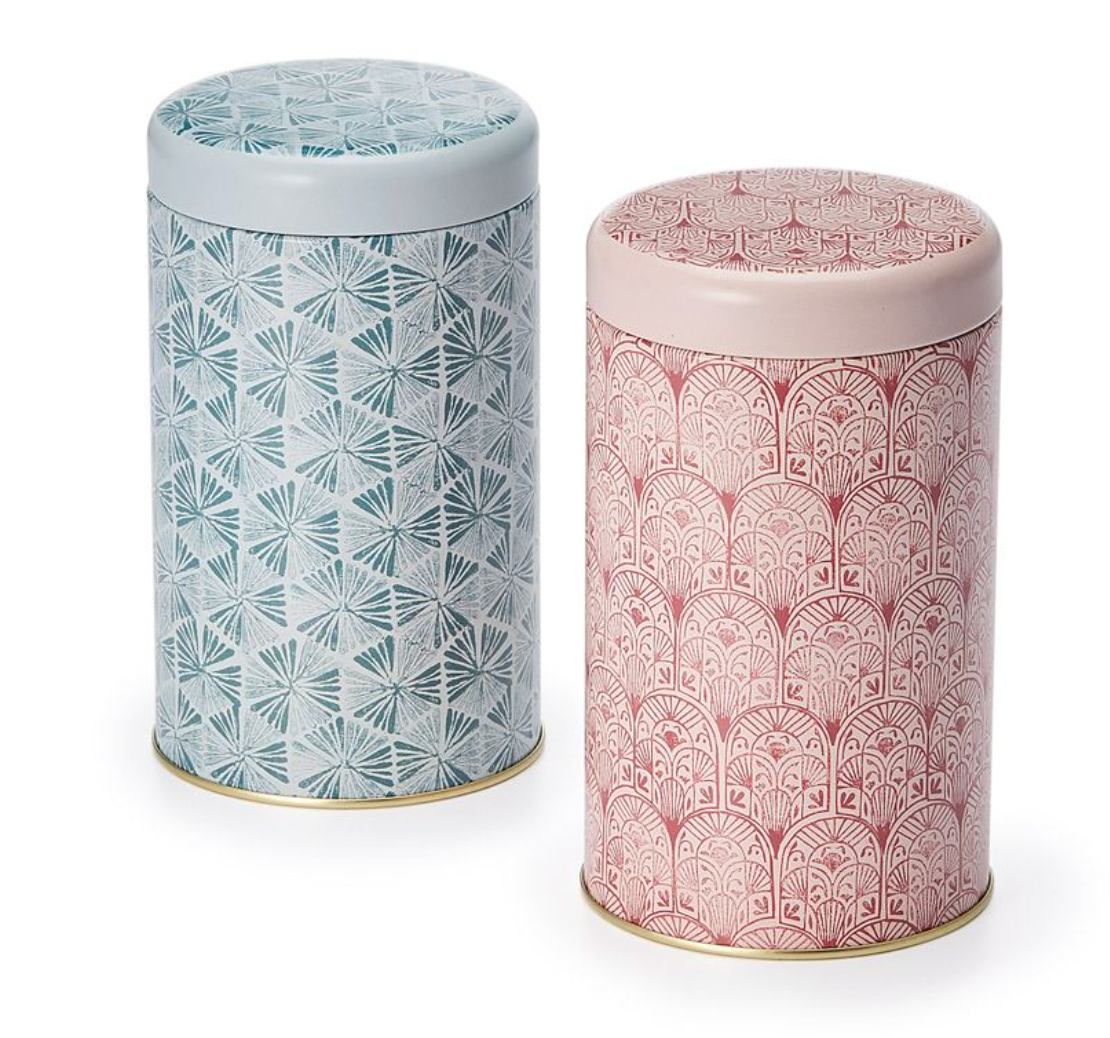 Boho 5.3 ounce Tea Storage-Pink