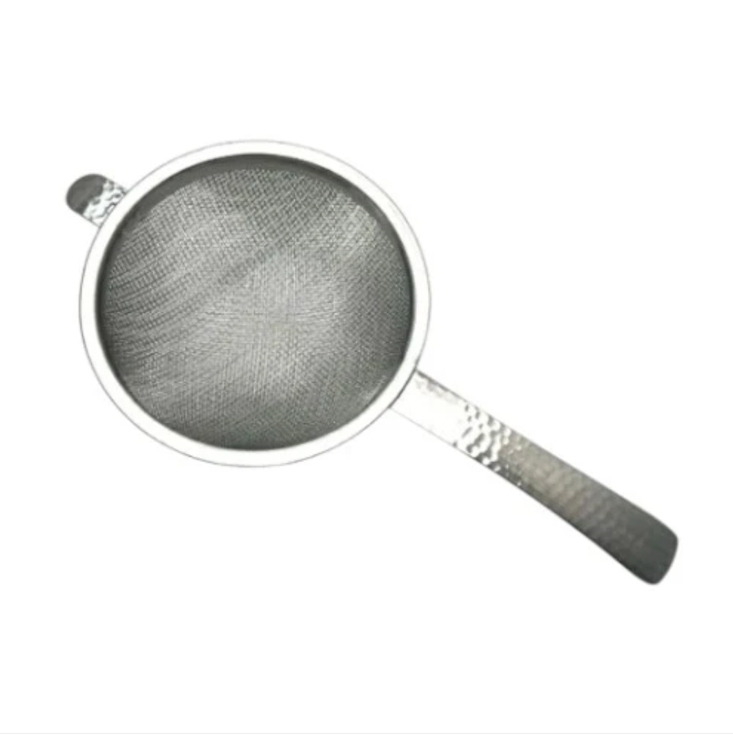 Nagomi Hammered Handle 3"D Tea Strainer by Urban Tokyo
