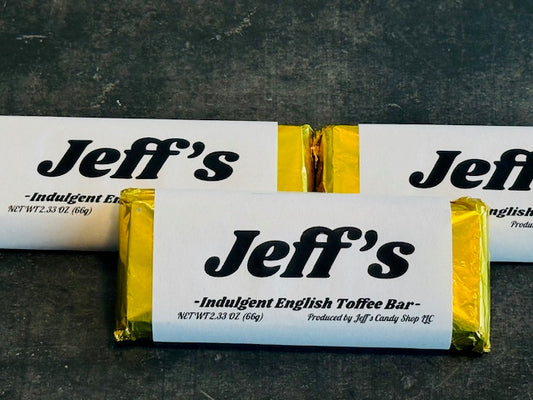 Jeff's English Toffee Bar