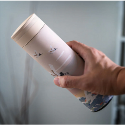 17oz Vacuum Insulated Stainless Steel Thermos Flask Scenery of Japan by Urban Tokyo