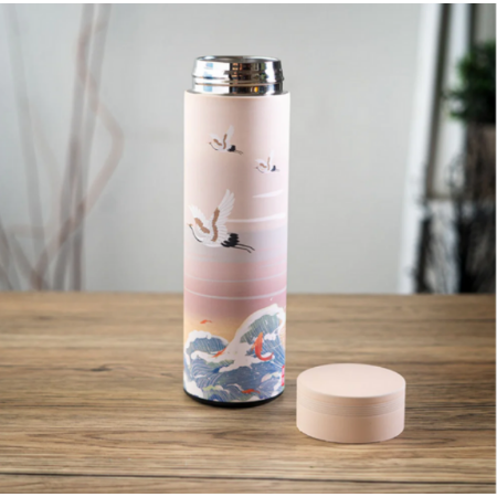 17oz Vacuum Insulated Stainless Steel Thermos Flask Scenery of Japan by Urban Tokyo