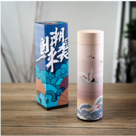 17oz Vacuum Insulated Stainless Steel Thermos Flask Scenery of Japan by Urban Tokyo