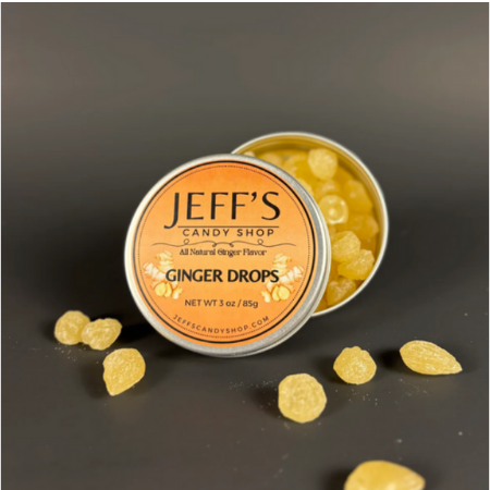 Ginger Drops by Jeff's Candy Shop