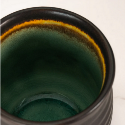 Midori Kanyu Yunomi Style 3.5"H Tea Cup Porcelain 10oz. by Urban Tokyo