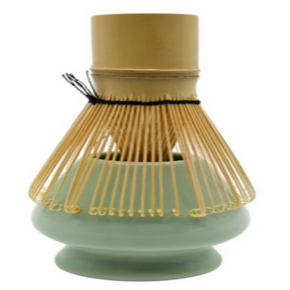 Matcha Whisk Stand 3"H Porcelain Light Blue by Urban Tokyo