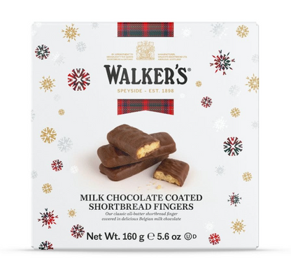 Milk Chocolate Coated Shortbread Fingers 5.6 oz. by Walker's Shortbread