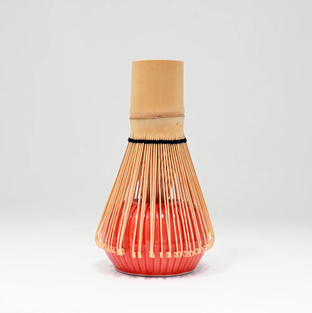 Matcha Whisk Stand 2.5"D Porcelain Red