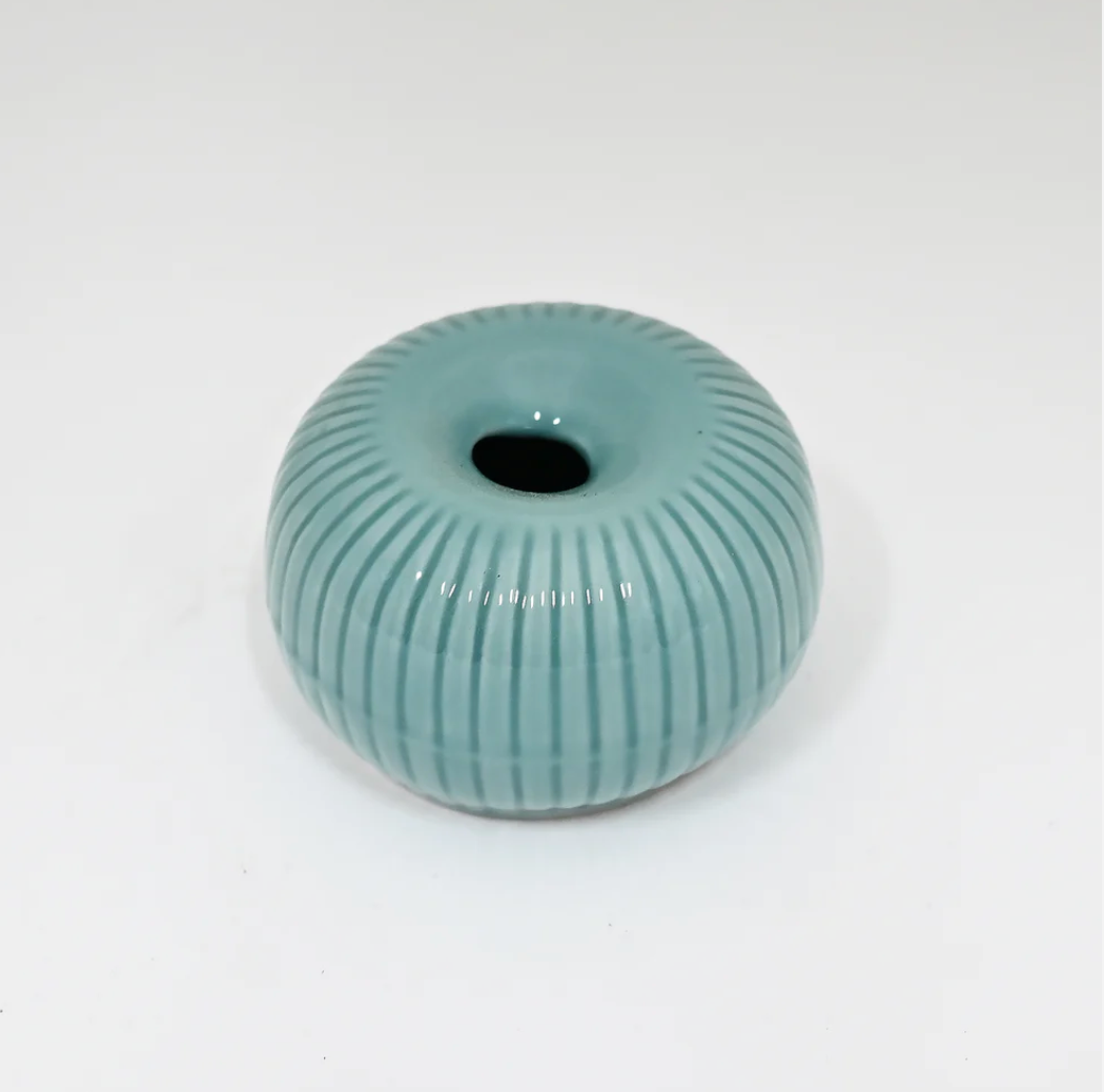 Matcha Whisk Stand Porcelain Turquoise