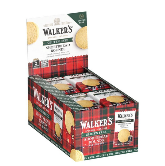 Gluten Free Shortbread Cookies by Walkers Shortbread-2 Pack