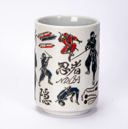 Japanese Ninja Yunomi Style Tea Cup Reactive Glaze 9 fl oz