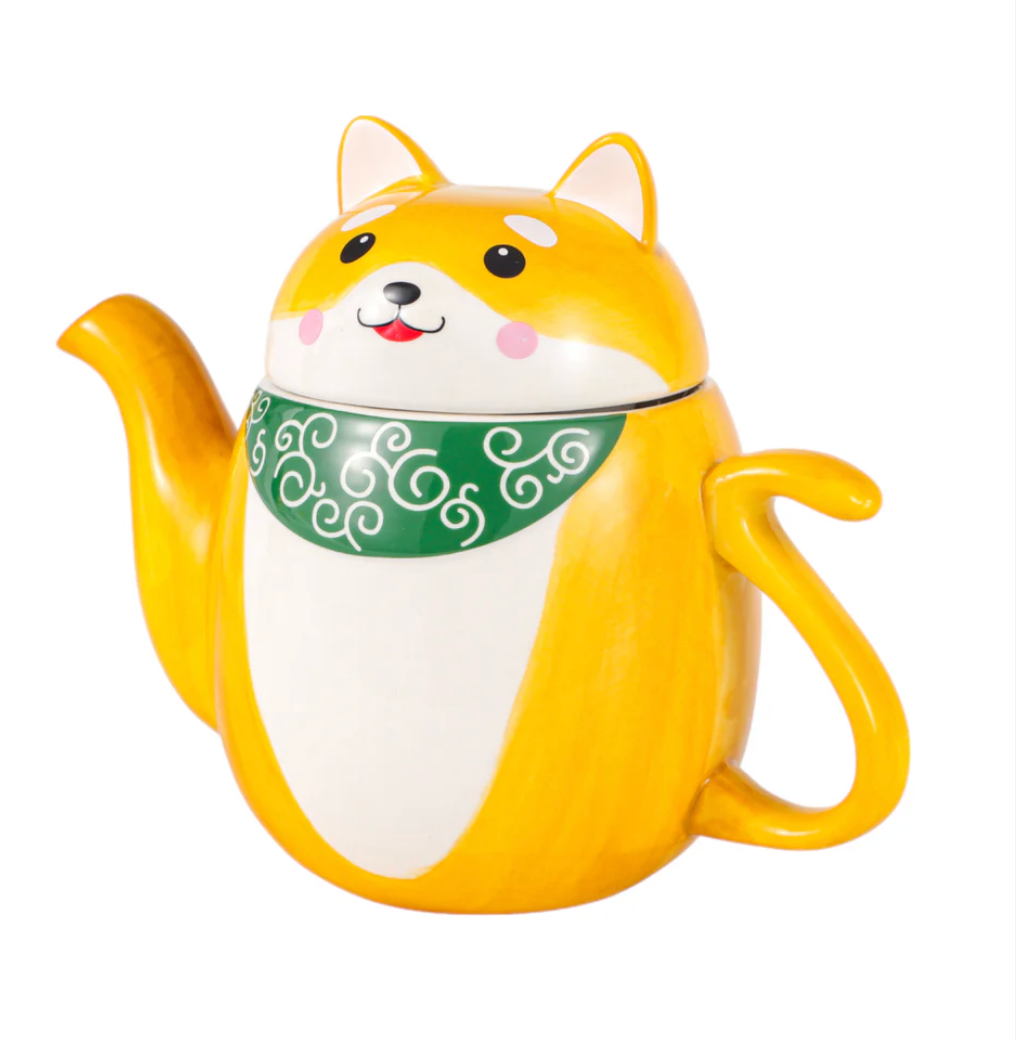 Shiba Inu 22oz 6"H Tea Pot by Urban Tokyo