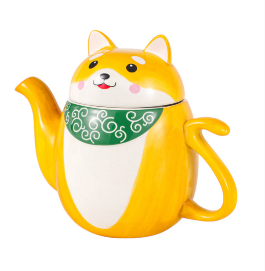 Shiba Inu 22oz 6"H Tea Pot by Urban Tokyo