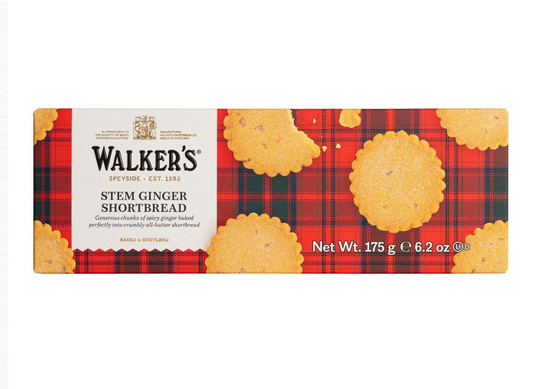 Walkers Stem Ginger Shortbread