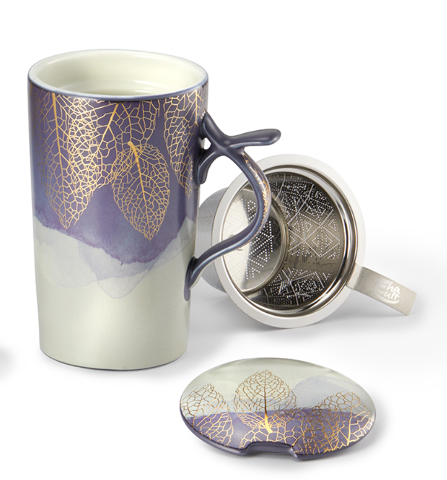 Golden Leaf Brew In Mug by teamug