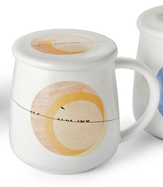 The Birdies Brew-In Mugs: Canary