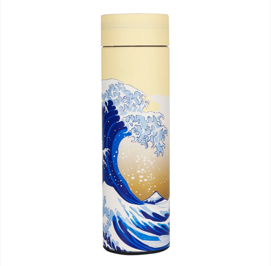 17oz Vacuum Insulated Stainless Steel Thermos Flask Great Wave by Urban Tokyo