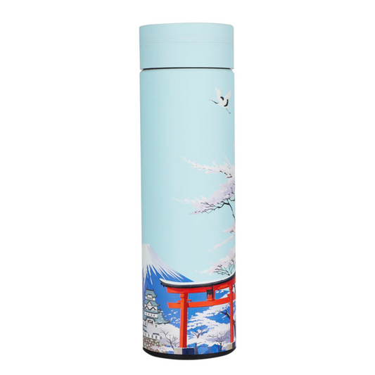 17oz Vacuum Insulated Stainless Steel Thermos Flask Mount Fuji