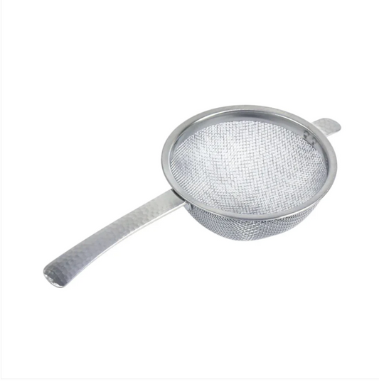 Nagomi Hammered Handle 3"D Tea Strainer by Urban Tokyo