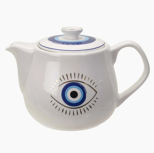 All Seeing Eye Teapot With Strainer by Pacific Trading