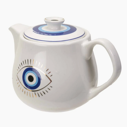 All Seeing Eye Teapot With Strainer by Pacific Trading
