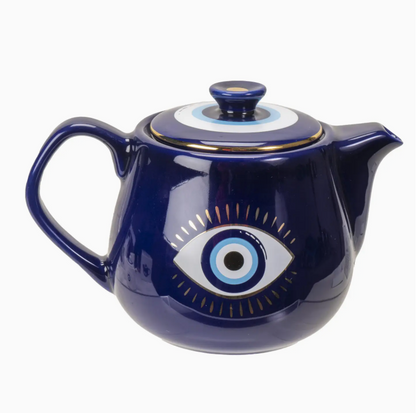 All Seeing Eye Teapot With Strainer by Pacific Trading