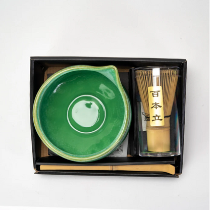 Matcha Set 20oz Porcelain Latte Bowl with Whisk and Scoop