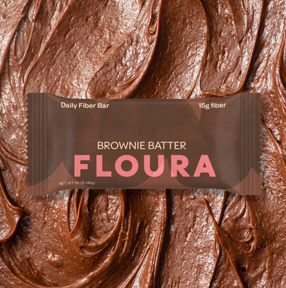 Brownie Batter Fiber Snack Bar by Floura