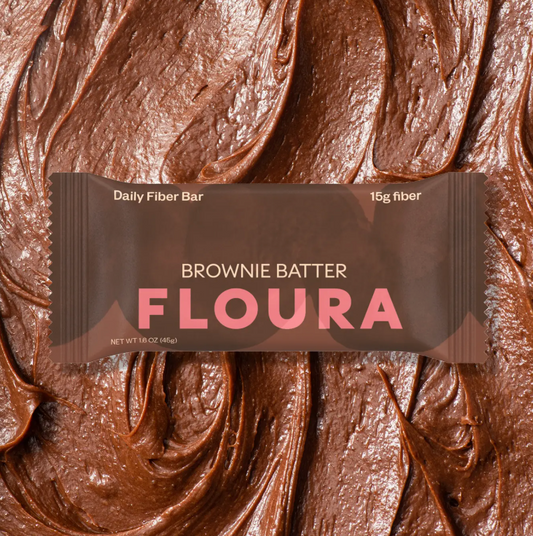 Brownie Batter Fiber Snack Bar by Floura