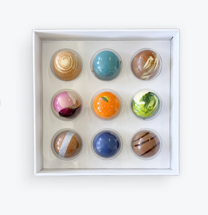 Signature Bonbons - 9pc Gift Box by Sweet Bean Chocolates