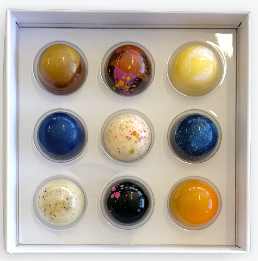Signature Bonbons - 9pc Gift Box by Sweet Bean Chocolates