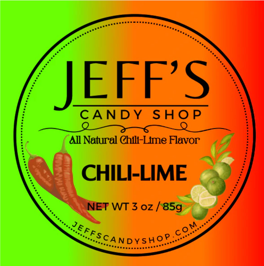 Chili Lime Candy Drops by Jeff's Candy SHop