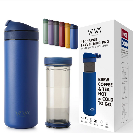 Recharge Pro Tea Tumbler by VIVA-Blue
