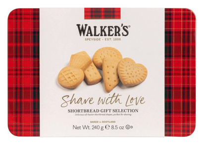 Share With Love Assorted Shortbread Tin 8.5 oz by Walker's Shortbread