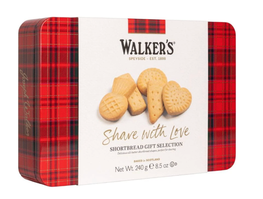 Share With Love Assorted Shortbread Tin 8.5 oz by Walker's Shortbread