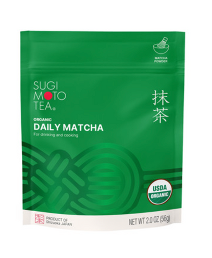 Organic Daily Matcha 2oz. Pouch, Organic by Sugimoto