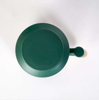 15oz Wood Handle Tea Mugs with Lid and Infuser for Loose Leaf Tea