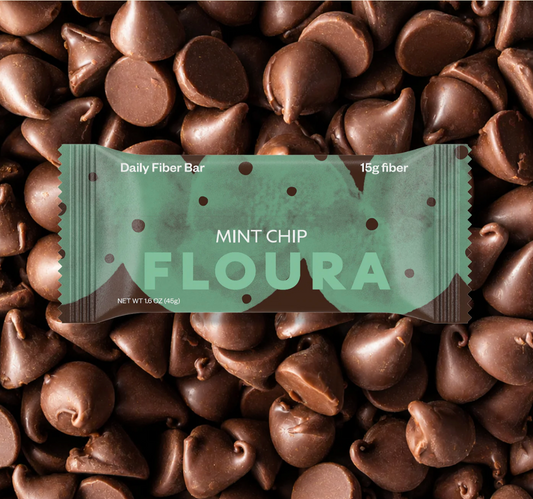 Chocolate Mint Chip Fiber Bar by Floura & Co.