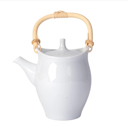 Miyama Kanon 14oz Minoware Porcelain Teapot by Urban Tokyo