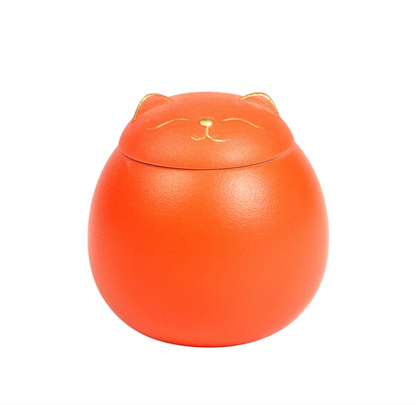 Lucky  Cat 7oz Tea Canister