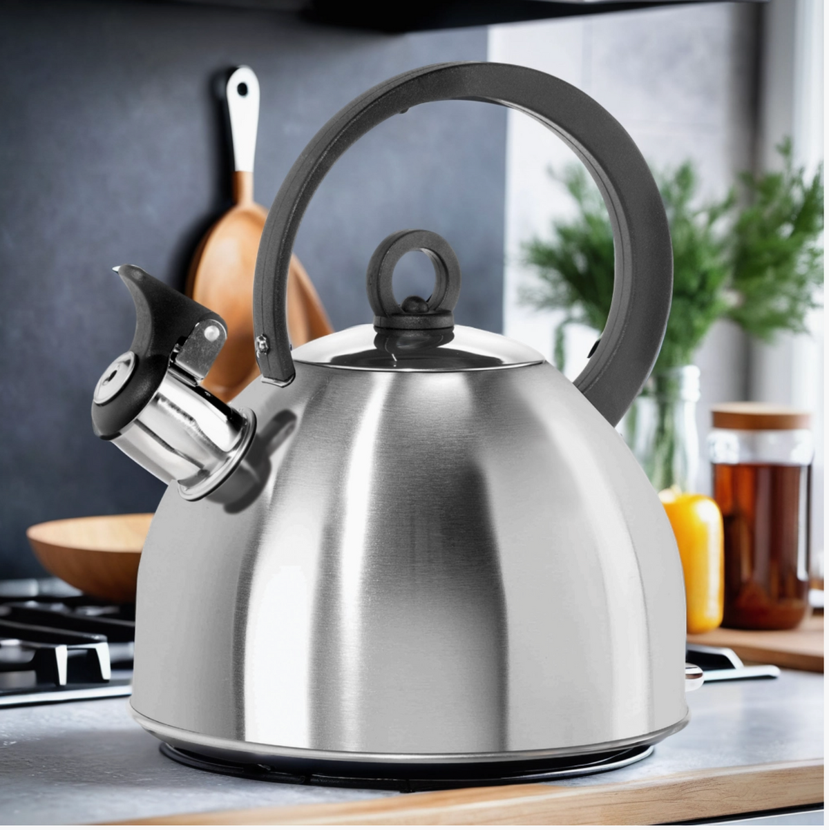 Whistling 64 Ounce Stovetop Kettle by Oggi