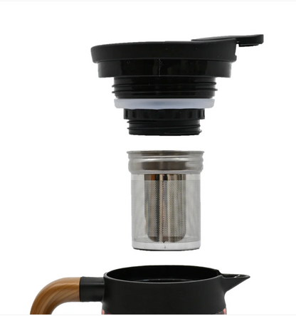 32oz Thermal Tea Kettle with Infuser Strainer by Urban Tokyo