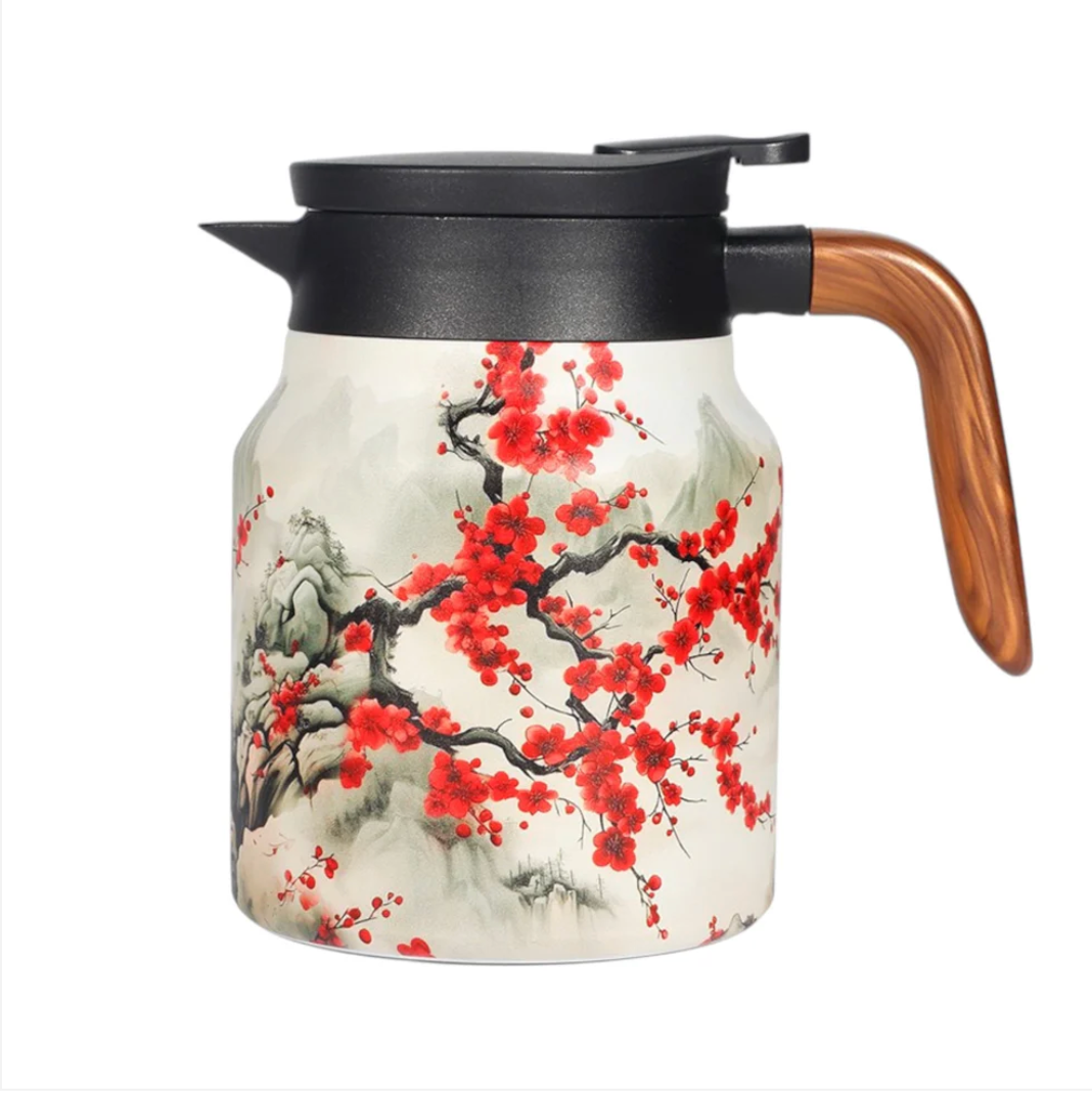 32oz Thermal Tea Kettle with Infuser Strainer by Urban Tokyo