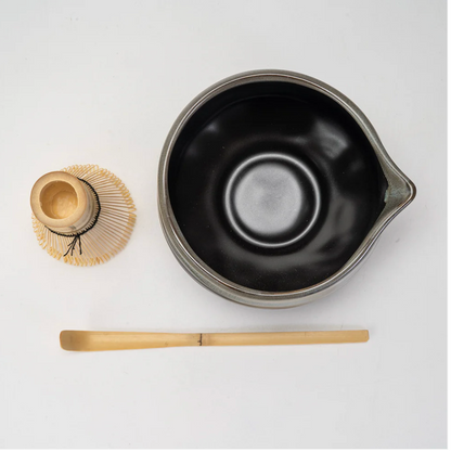 Matcha Set 20oz Porcelain Latte Bowl with Whisk and Scoop