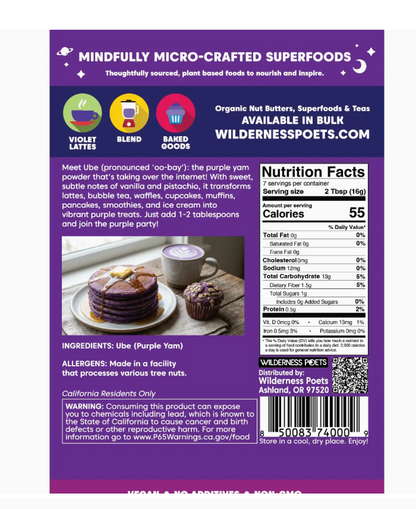 Ube Powder by Wilderness Poets