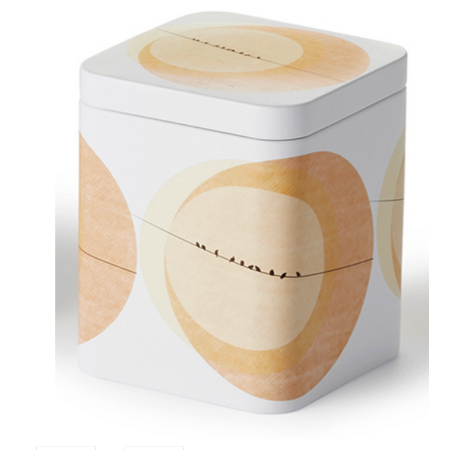 The Birdies 3.5oz. Square Tin-Yellow